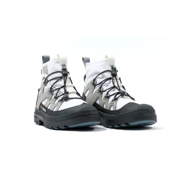 PALLADIUM PAMPA LITE+ XPLOR WP+ 快穿系列 中性碼 防水靴 高筒 白色 休閒鞋 74383116