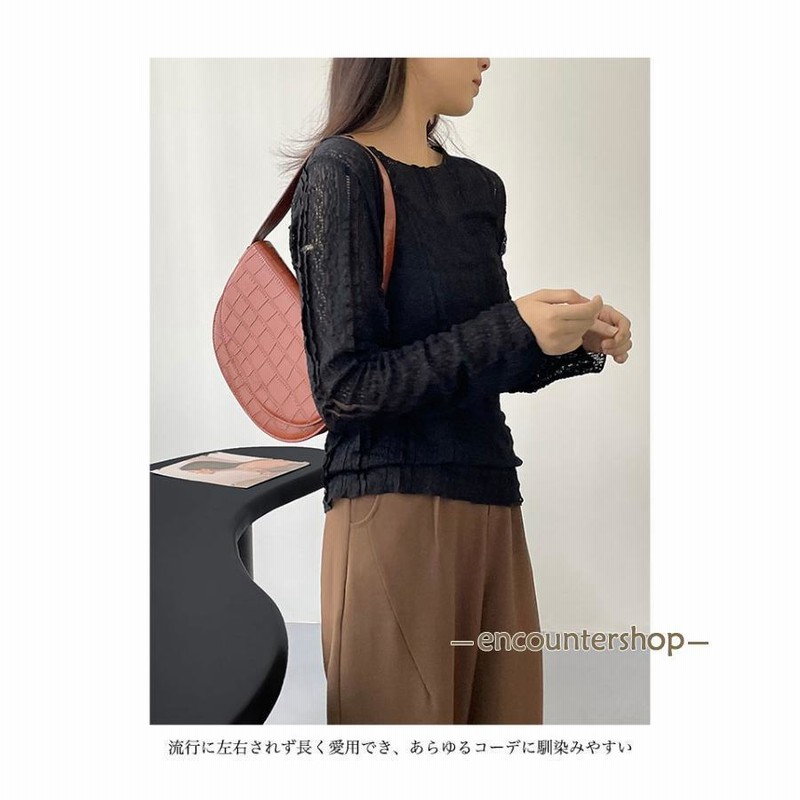 レースブラウス 透け感 長袖 レディース ブラウス インナーシャツ ストレッチ 萌え袖 ボートネック 透けトップス 細身 長袖ブラウス プルーオーバー レースブラウス 透け感 長袖 レディース ブラウス インナー