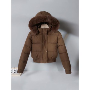 羽絨棉服女短款2025新款冬季韓版時尚加厚小個子保暖加絨棉衣外套