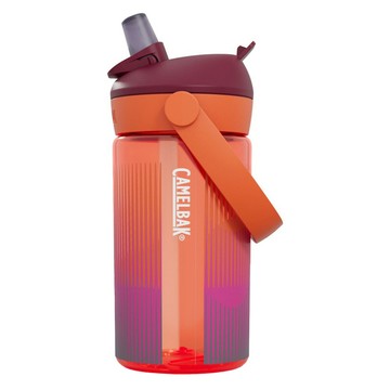 CAMELBAK Flip Straw 咬嘴吸管水瓶RENEW 宇宙星雲  橘桃色  1個  400ml