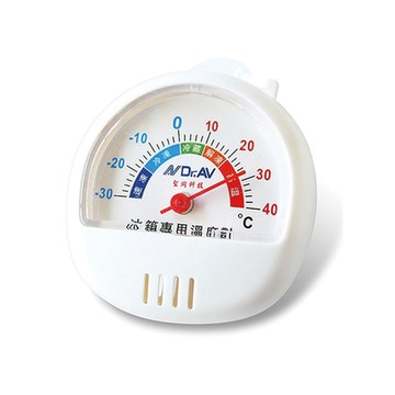 2入組【聖岡科技Dr.AV】GM-70S冰箱專用 冷藏/冷凍 溫度計(免電池 機械式-30~40度適用 可立/掛/磁吸 家庭用)