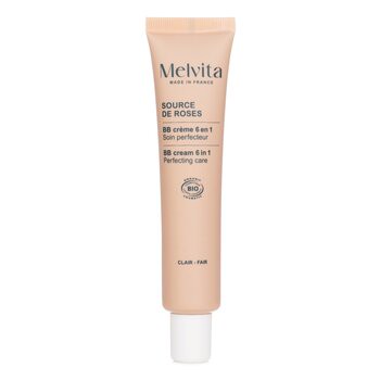 Melvita 梅維塔 Source De Roses BB Cream 6 In 1 Perfecting Care - # Clair Fair 40ml-BB/CC霜