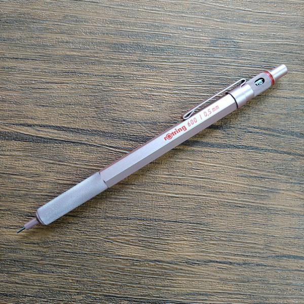 ロットリング rOtring メカニカルペンシル ローズゴールド 600 0.5mm 2158794