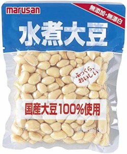 マルサン 国産水煮大豆 150g×10個