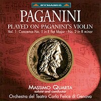 帕格尼尼：寡婦加農砲 Nicolò Paganini: Concertos 1 & 2 - Massimo Quarta (CD)【Dynamic】