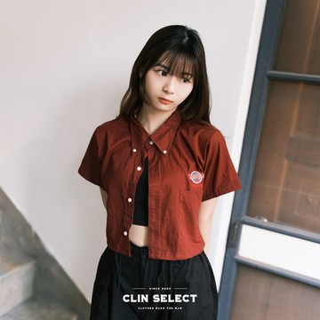 西林 CLIN｜古著｜Hard Rock 短版襯衫（多款可選）_ 短袖 春夏 復古 女 古著