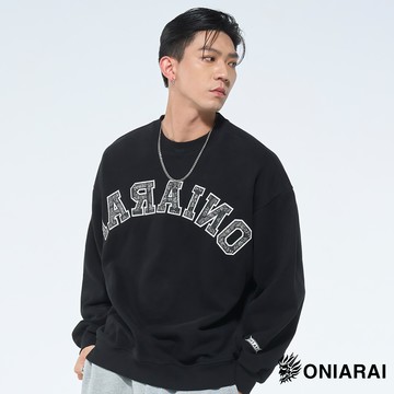 【買1送1↘滿額再折㊙】CITY系列貼布多色寬鬆長TEE(黑) - BLUE WAY  鬼洗い