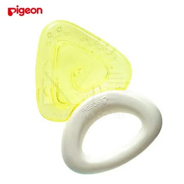 日本《Pigeon 貝親》冰涼固齒器【三角型】