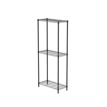 特力屋烤漆三層架寬75*深35*高180公分(黑)