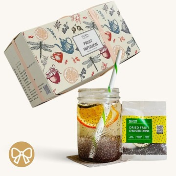 日常輕補給系 | Fruit Infusion | 水果奇亞籽風味10入(果乾水)