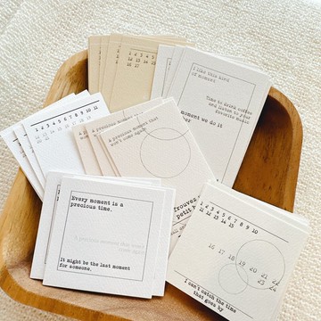 Seabird 此刻迷你卡紙組