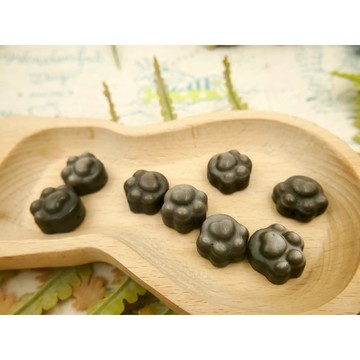 銀曜石貓掌貓爪雕刻 串珠材料 水晶文玩圓珠R35