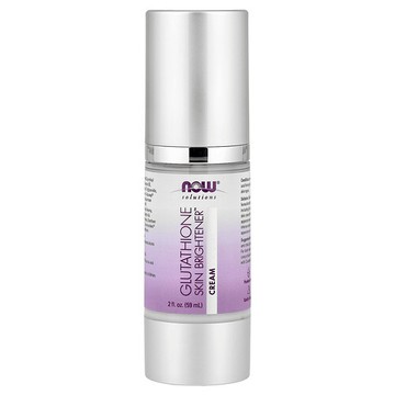NOW Foods, NOW Solutions® 谷胱甘肽亮膚煥顏面霜，2 液量盎司（59 毫升）