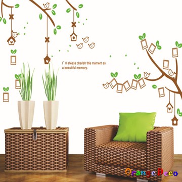 【橘果設計】美好時光 壁貼 牆貼 壁紙 DIY組合裝飾佈置