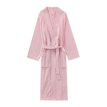 Crocodile 鱷魚 平領成人浴袍 RSC105  1件  粉色