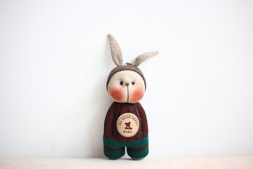 【Animal Zone】原創純手工QRabbit-小兔掛飾