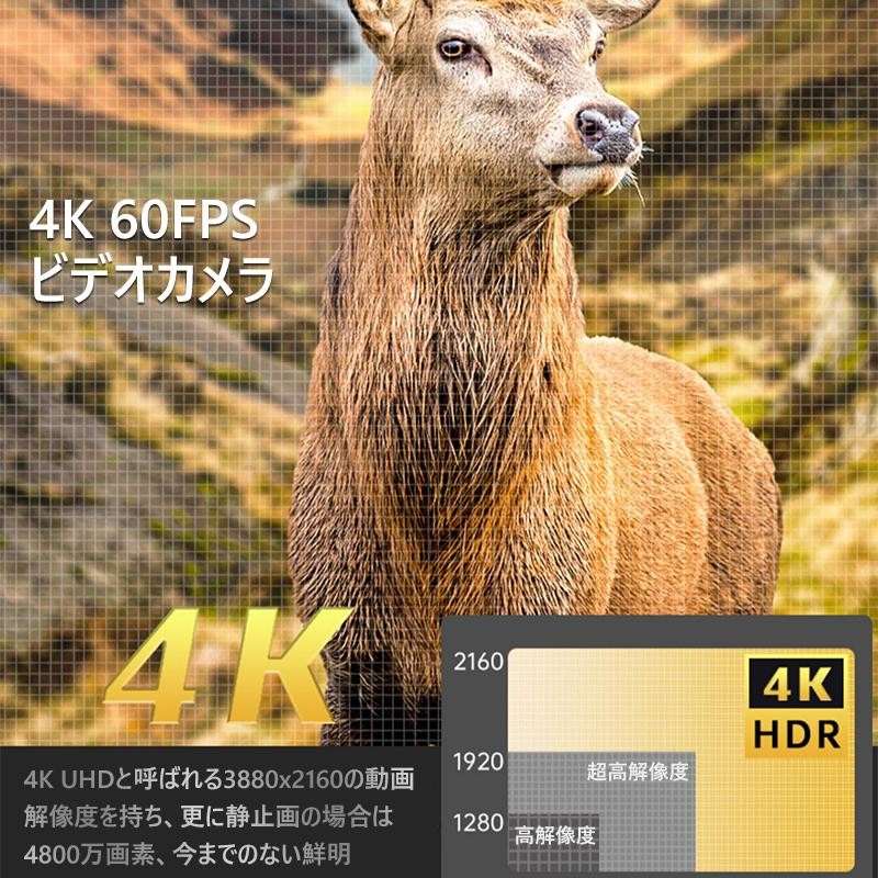 ビデオカメラ DVビデオカメラ4K WIFI機能 vlogカメラ4800万画素16倍ズーム YouTubeカメラWebカメラ IRナイトビジョン  HDMI出力 日本語取扱 リモコン 60FPS | LINEブランドカタログ