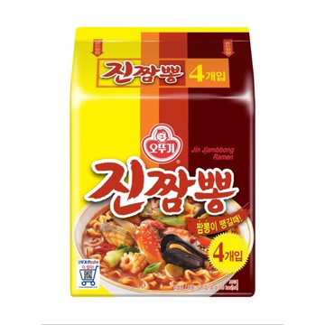 韓國 OTTOGI 不倒翁 金螃蟹 炒碼風味拉麵  金螃蟹炒碼麵 單包嘗鮮 l 4入