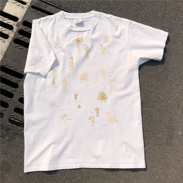 王有病工作室 220G 透氣正肩版 ！小眾趣味涂鴉設計藝術風短袖T恤