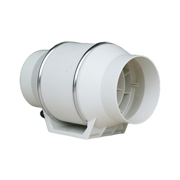 管道式軸流風機強力靜音增壓排氣扇廚房油煙排風機斜流管道抽風機[DD1218001]