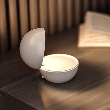 義大利 UBIQUA Good Night舒眠時刻USB充電式小夜燈 - 焰紅