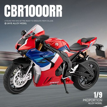 ✨臺灣出貨✨1/9本田CBR1000RR-R仿真合金摩托車模型重型機車禮物擺件KBI