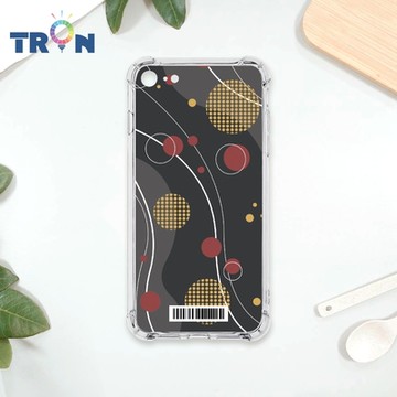 TRON IPhone 7/8/SE2 日系和風圓點律動系列 四角防摔載具殼 軟殼 手機殼