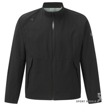 Descente 迪桑特 立領外套 男裝 防水 黑【運動世界】DR11MFBL21-BLKG
