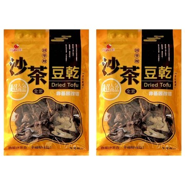 凱岳 頭等艙 沙茶豆乾 全素  300g  2包