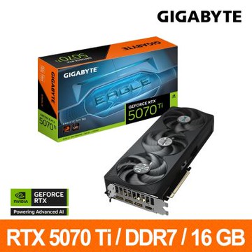 技嘉Gigabyte GeForce RTX 5070Ti EAGLE OC SFF 16G 顯示卡 RTX5070Ti