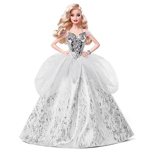 バービーBarbie Signature 2021 Holiday Doll (12-inch, Blonde