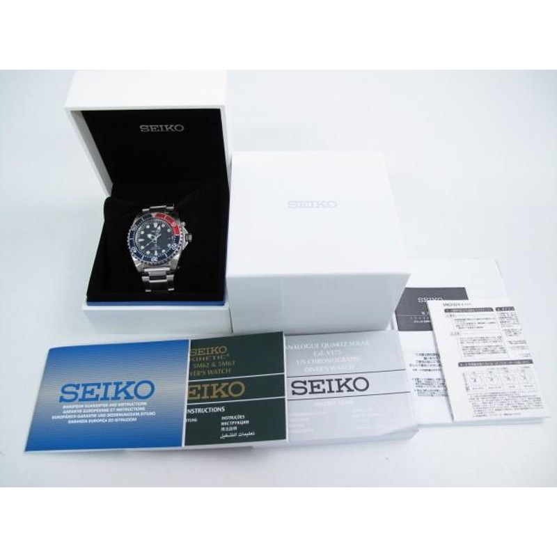 SEIKO セイコー KINETIC DIVER 200m プロスペックス キネティック 5M62-0BL0 オートクォーツ メンズ 腕時計 箱付属  ▽AC16256 | LINEブランドカタログ