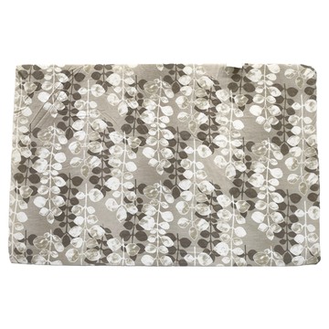 LAMINA 樂米娜 自然葉風精梳棉透氣床墊  單人(180 x 90 x 5cm)  5cm  灰色