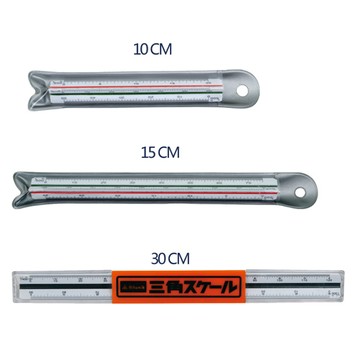 【Tomato】比例尺 30cm 硬殼 /支 4109