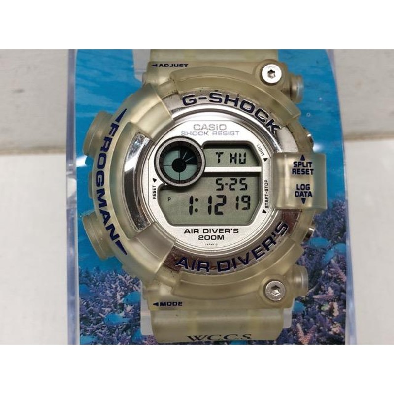 CASIO(カシオ) G-SHOCK FROGMAN フロッグマン W.C.C.S サンゴ礁 腕時計 / DW-8250WC-7BT  【64676-007】 | LINEブランドカタログ