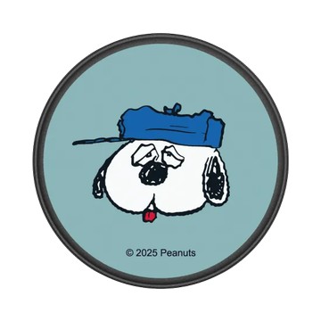 GRIP O (MagSafe 兼容） 黑 - 史努比 Snoopy - 經典 - Olaf歐拉夫