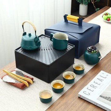 便攜式旅行茶具套裝輕奢套裝企業開業送客戶伴手禮套裝小禮品廠家