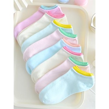 襪子女短襪淺口棉襪可愛日系夏季薄款低幫襪韓國白色簡約ins船襪