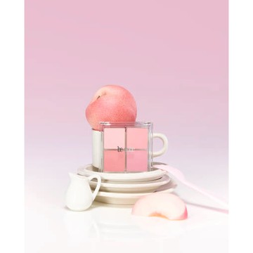 Be Aube Mix Match 腮紅盤 – 白桃色