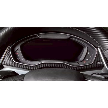 ~歐力斯~奧迪 AUDI 18-24年 Q5 儀表框 儀表板裝飾框 儀表板框 碳纖維紋