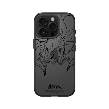 iPhone 16 Pro Clear (相機按鈕) 酷墨灰 - 火影忍者 Naruto - 素描系列-Kurama