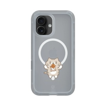 iPhone 16 AirX 流變灰 - 柴語錄 Shiba Says - 鯛魚燒一口吞