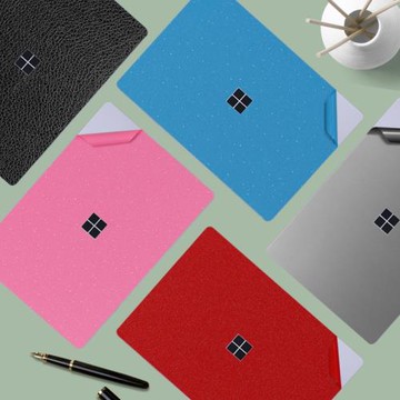 適用  微軟Surface Go4/3電腦背膜Laptop 6/5/Go 2系列筆記本Pro 9/8/7改色機身貼紙Studio2代外殼保護膜側膜