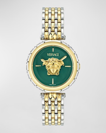 38mm Medusa Heritage Watch with Bracelet Strap, Two Tone
