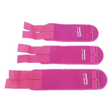 捷華 美腿束腿帶 舒適透氣 集中腿部線條 展現美腿效果  XL  粉  1入