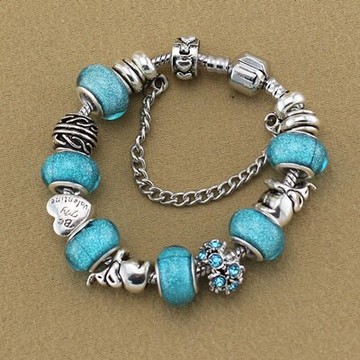 串珠手鍊 手環-精美時尚琉璃飾品可愛大象生日情人節禮物女配件73kc473【獨家進口】【米蘭精品】