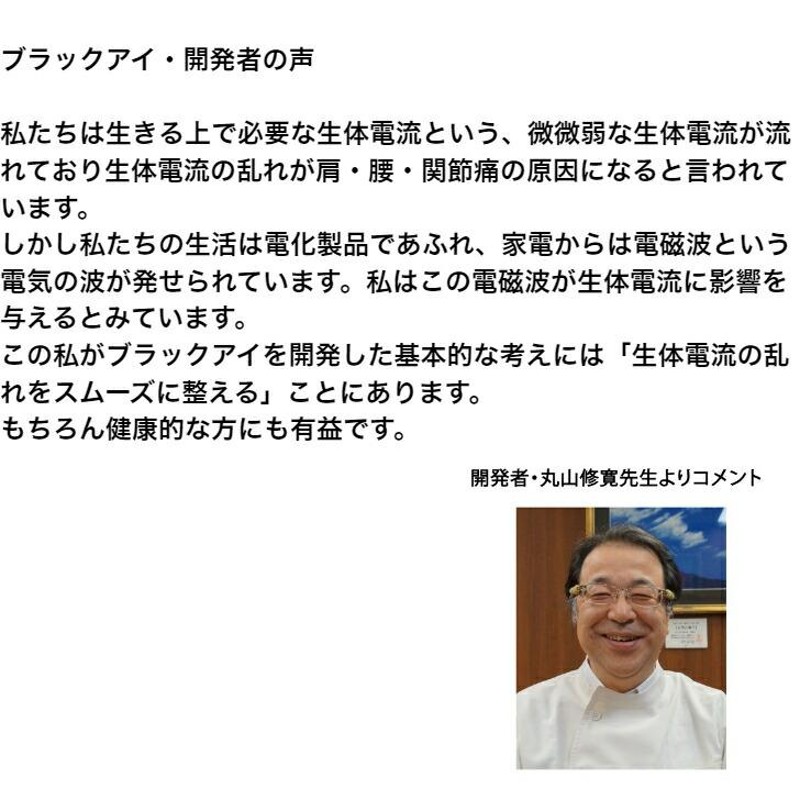 最大58%OFFクーポン 丸山式コイル ブラックアイ 30個入 電磁波対策