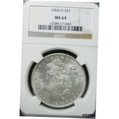 品質保証書付】 アンティークコイン NGC PCGS 1904-O Morgan Dollar