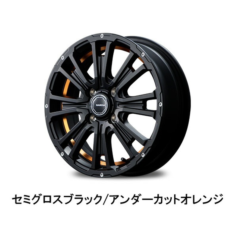 MID ガルシア SSリボルバーKC 1本販売 ホイール スーパーキャリイ【12