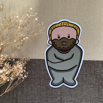 鬼怪系列大型防水貼紙 SL0042